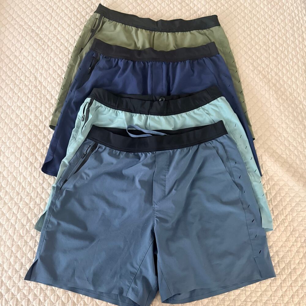 Ten Thousand Interval Shorts Unlined 7” Lot of 4 Size XL
